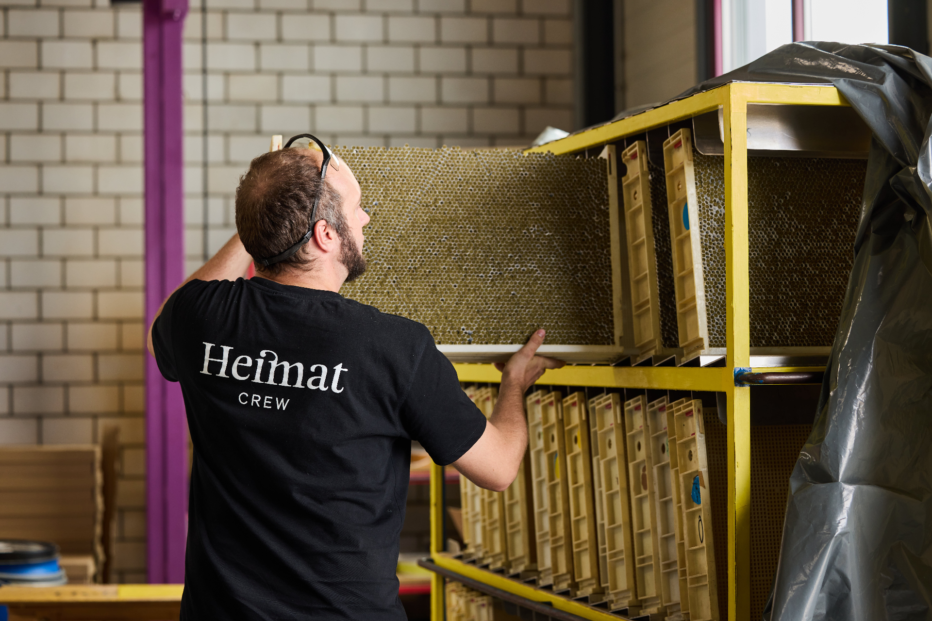 Heimat Crew in der Produktion